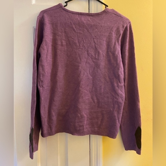 Vintage Havana Jack’s Cafe Acrylic Blend Purple Sweater - Picture 8 of 8